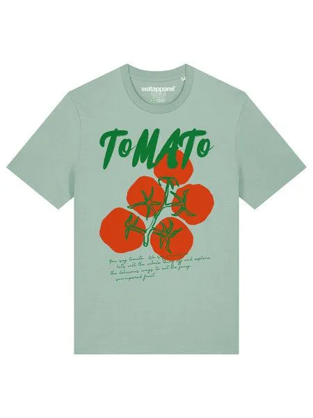 watapparel watapparel T-Shirt Unisex Tomato, Aloe, – Produktbild 2 von 4