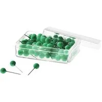 100 Stk. Moderationsnadeln grün 6 x 15 mm – Produktbild 1 von 1