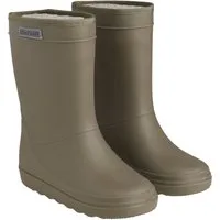 HANS NATUR Kinder Thermo Gummistiefel mit Schurwoll-Fell ivy green Gr.23, Grün, – Produktbild 1 von 1