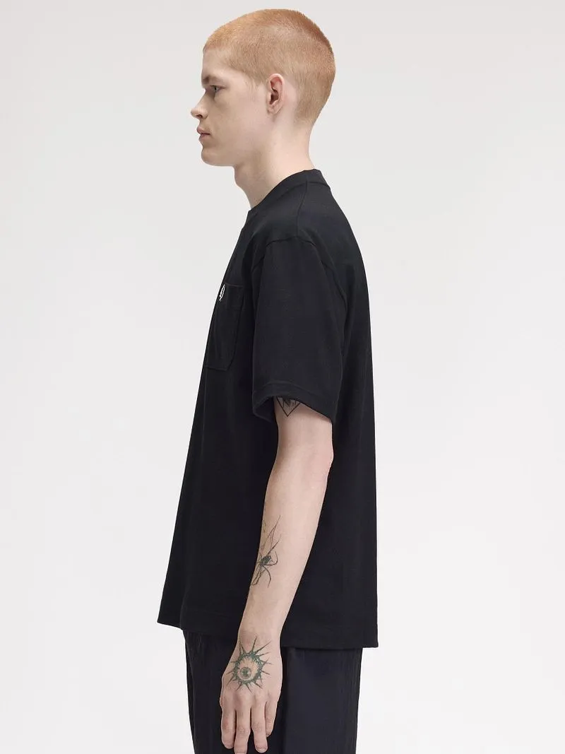 Fred Perry Fred Perry T-Shirt Schwarz - Größe M, Schwarz, – Produktbild 3 von 5