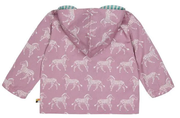 loud + proud loud + proud Babys & Kinder Outdoorjacke, GOTS-zertifiziert, Aster(rosa), – Produktbild 2 von 2