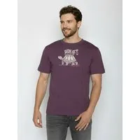 GreenBomb GREENBOMB Turtle Walk Fusion - Lässiges Oversize-T-Shirt aus Bio-Baumwolle / hochwertiger Print / GOTS / Fair & Vegan – Produktbild 1 von 1