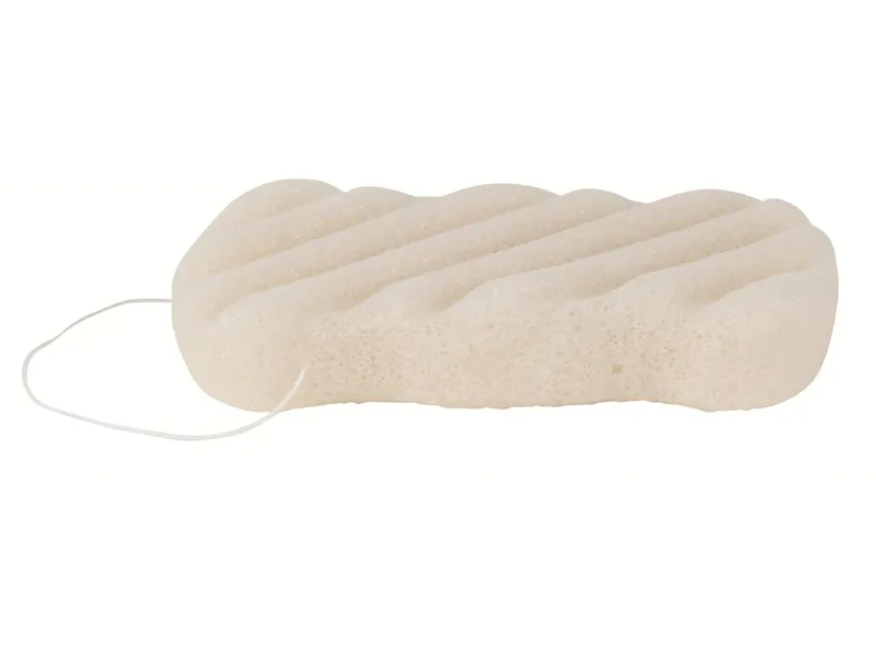 Bürstenhaus Redecker Konjak-Körperpflegeschwamm 13 x 7 cm, Natur, – Produktbild 1 von 1