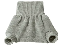 Disana Disana Wollwindelhose doppellagig Bio Merinowolle hellgrau Gr.74/80 – Produktbild 1 von 1