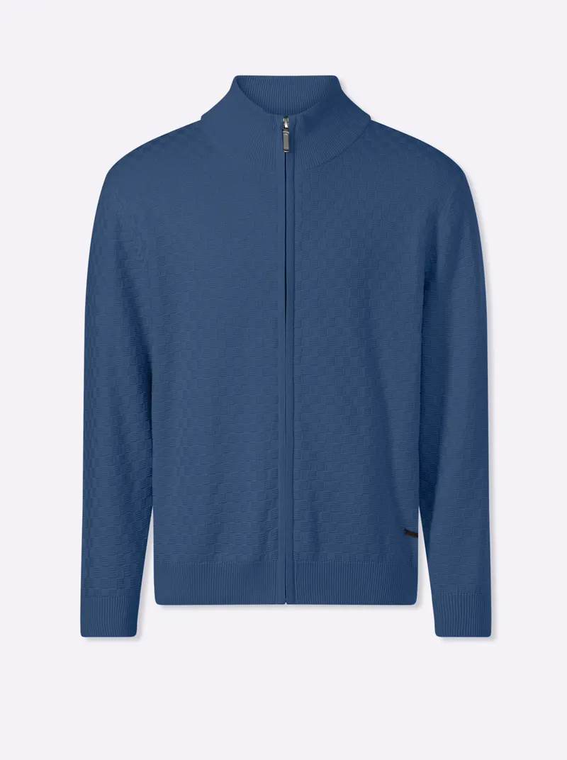 marco donati Strickjacke jeansblau, Jeansblau, – Produktbild 1 von 2