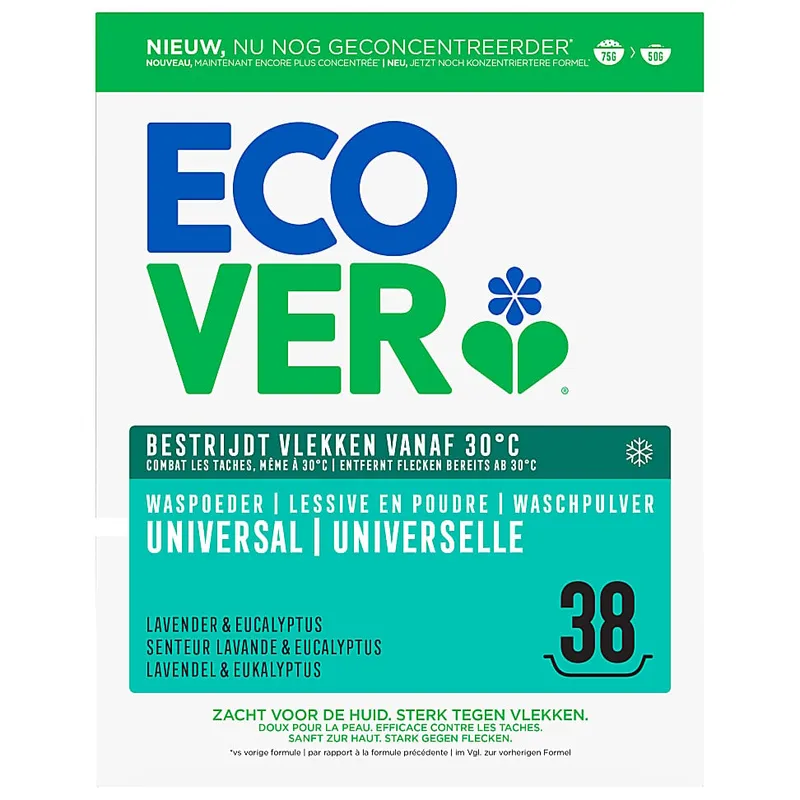 Ecover Ecover Universal Waschpulver 1.9kg – Produktbild 1 von 1