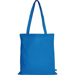 TEXXILLA Fairtrade Baumwolltasche mit langen Henkeln, hellblau, Hellblau, – Produktbild 1 von 1
