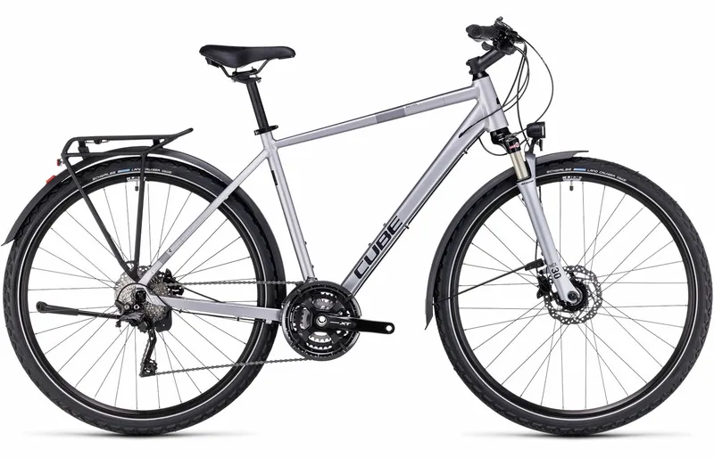 Cube Cube Nature EXC Allroad - 28 Zoll 30K Diamant - polarsilver´n´black, Silber, – Produktbild 1 von 1