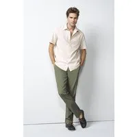 M 5 BY MEYER M 5 BY MEYER Baumwoll-Tencel Chino, Olive(grün), – Produktbild 2 von 6