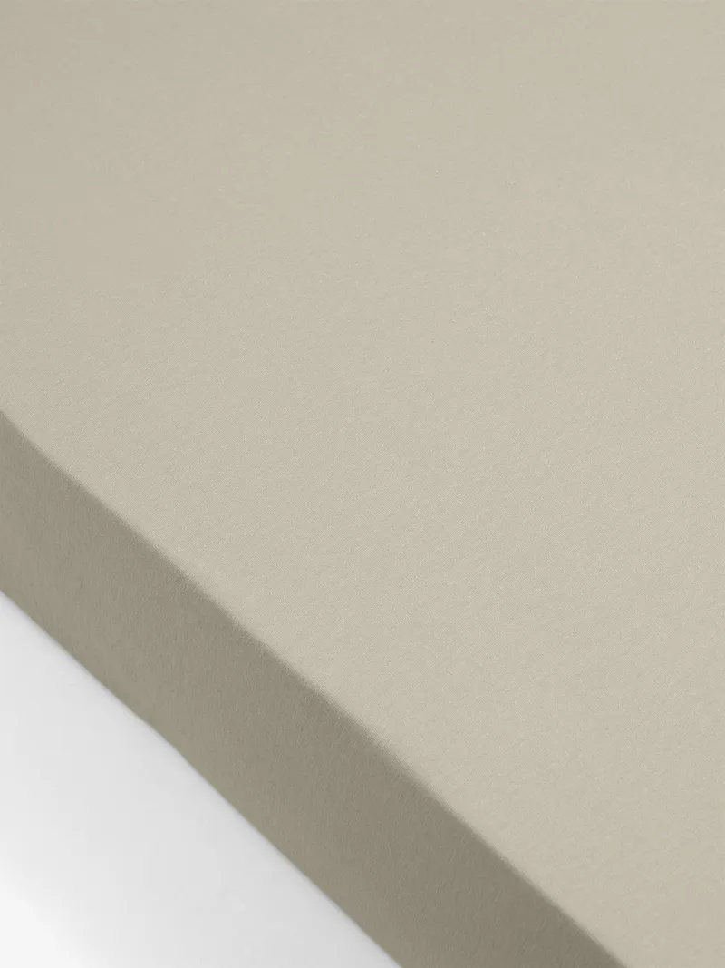 Vertbaudet Kinder Spannbettlaken, Salbeigrün, – Produktbild 2 von 3