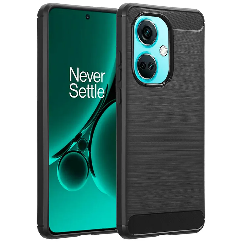 imoshion imoshion Brushed Back Cover für das OnePlus Nord CE 3, Schwarz, – Produktbild 1 von 1