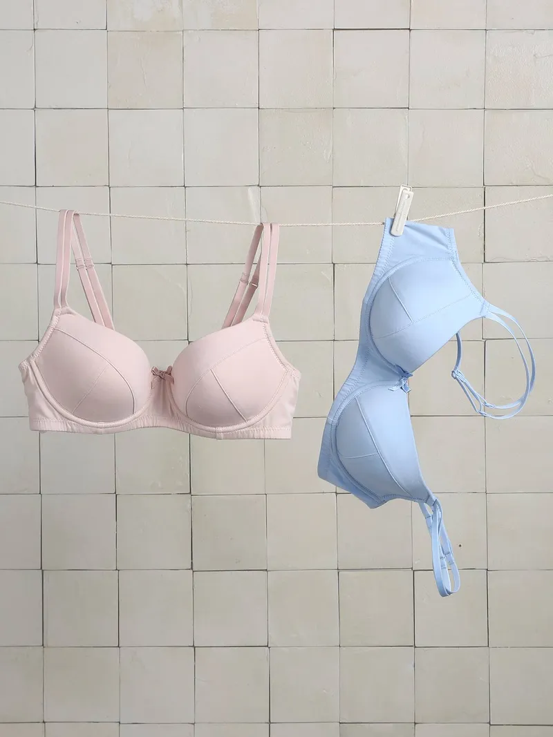Vertbaudet 2er-Pack Umstands-BHs mit Formbügeln, Rosa, – Produktbild 1 von 4