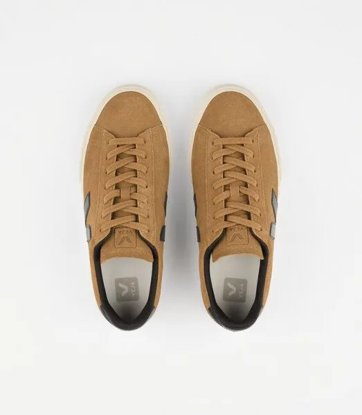 Veja Veja Herren-Sneaker Campo Suede Tent Black Pierre – Produktbild 5 von 8