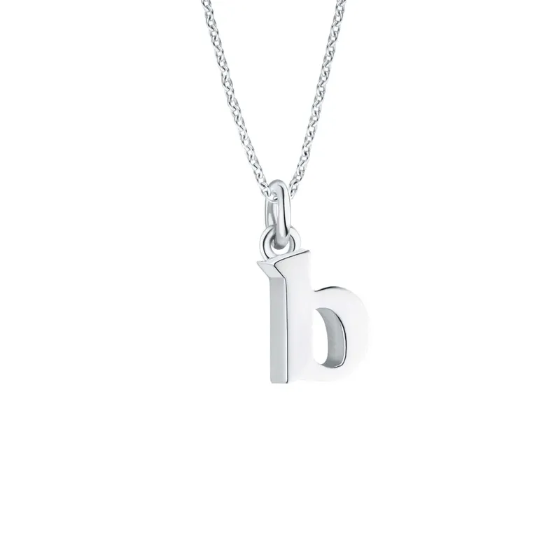 Maren Jewellery Seed Kette a-z - b / 925 Sterling Silber – Produktbild 1 von 1