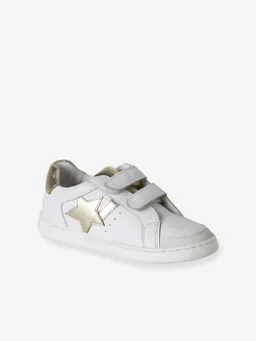 Vertbaudet Vertbaudet Kinder Ledersneakers mit Stern und Anziehtrick – Produktbild 1 von 1