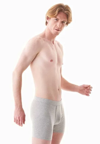 ORGANICATION ORGANICATION BOWENN | Boxer Trunk aus Bio-Baumwolle und TENCEL Modal im 6er-Pack, Grey melange, – Produktbild 3 von 4