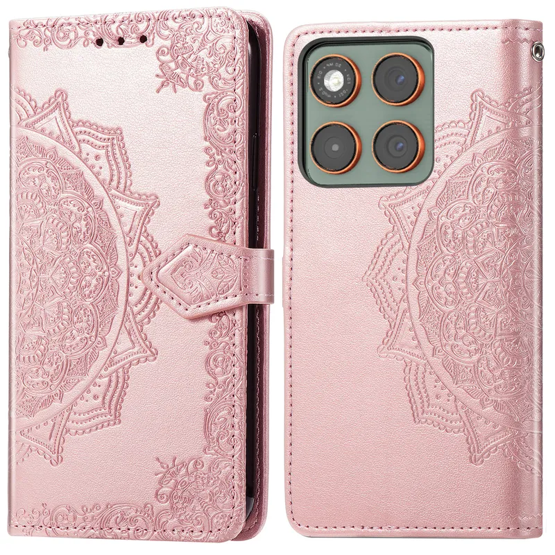 imoshion imoshion Mandala Klapphülle für das Motorola Edge 70, Rosegold, – Produktbild 1 von 1