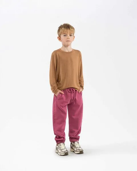 MATONA Matona Weiches Langarmshirt für Kinder aus Model / Modal Longsleeve, Light brown, – Produktbild 3 von 4