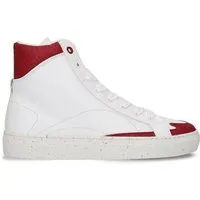 Nae Vegan Shoes Nae Vegan Shoes NAE - London High Top Sneaker aus AppleSkin und Piñatex, Red, – Produktbild 1 von 1