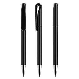 prodir prodir® Drehkugelschreiber DS1 TPC Twist, blaue Mine, schwarz – Produktbild 1 von 1
