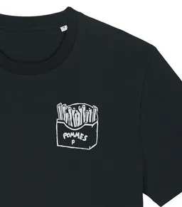päfjes päfjes Pommes / Honigdachs mag Pommes Frittes - Fair Wear Unisex Männer Bio T-Shirt – Produktbild 1 von 1