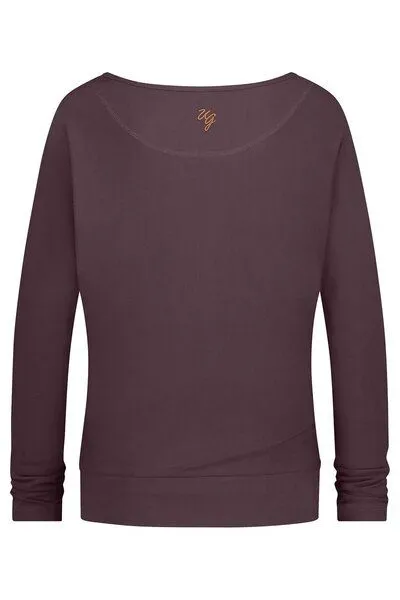 Urban Goddess Urban Goddess Budhi Yoga Langarm Shirt, Berry (lila), – Produktbild 4 von 4
