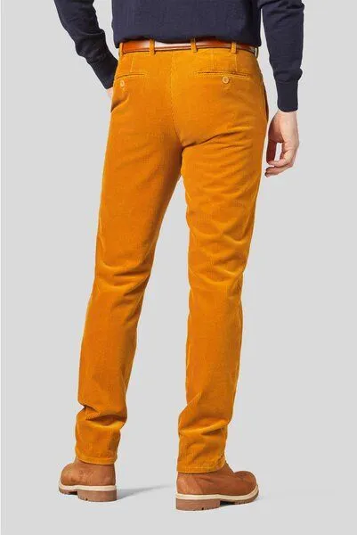 Meyer MEYER Superstretch Premium Cord Chino, Beige (kürbis), – Produktbild 3 von 4