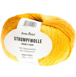 Wolle Rödel Wolle Rödel Strumpfwolle Color Gelb Mix – Produktbild 1 von 1