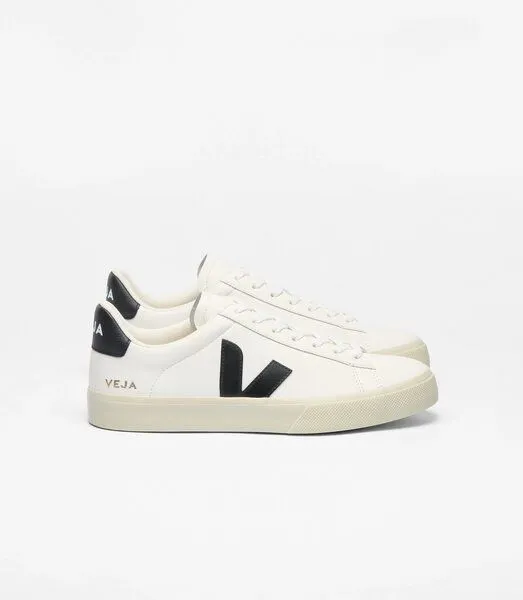 Veja VEJA – Campo Leather Extra White Black, Black, – Produktbild 1 von 4