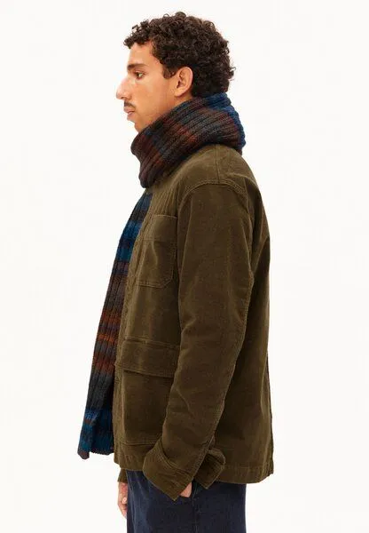 ARMEDANGELS ARMEDANGELS WOOL KNIT Unisex Strickschal aus 100% Bio-Wolle, Light oak, – Produktbild 2 von 4