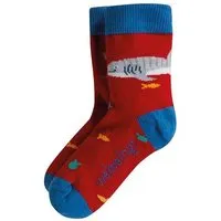 Frugi Frugi Socken Walhai Tango red- Perfect pair socks Whale Shark – Produktbild 1 von 1