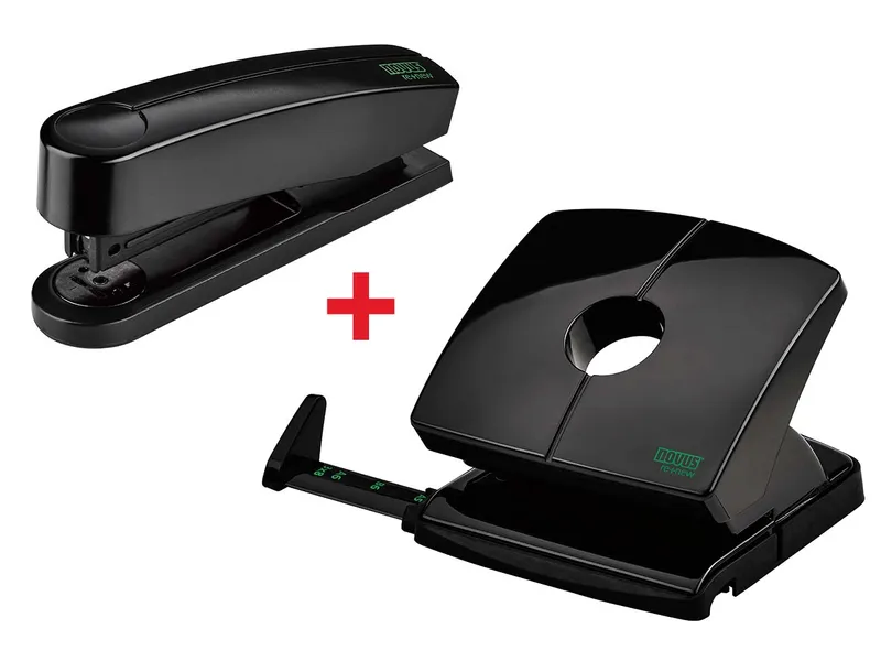 Novus Novus Heftgerät "B2 re+new" + Novus Locher "B220 re+new" – Produktbild 1 von 1