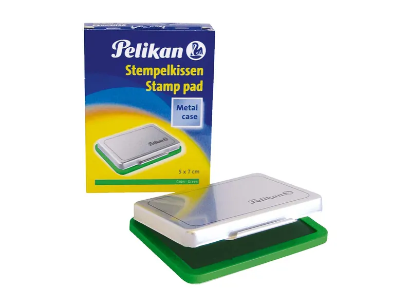 Pelikan Pelikan Stempelkissen, 5 x 7 cm, Größe 3, grün – Produktbild 2 von 3