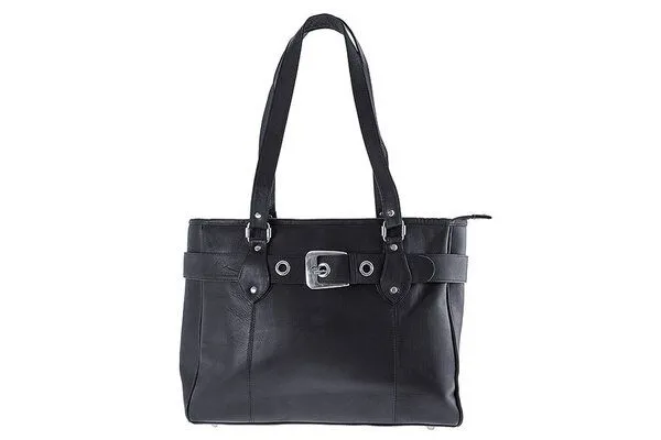 Alpenleder Alpenleder Shopper MIRANDA, Schwarz, – Produktbild 2 von 4