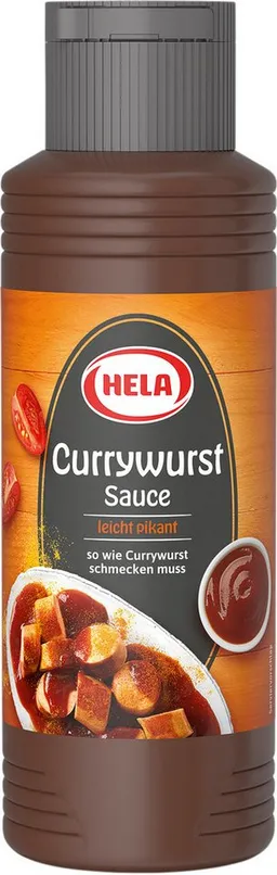 HELA Saucen, Hela Currywurst Sauce leicht pikante Würzsauce für Currywust 300ml – Produktbild 1 von 1