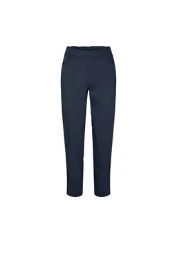 LAURIE LAURIE Damen vegan Hose Ellie Relaxed Short Length Navy – Produktbild 1 von 1