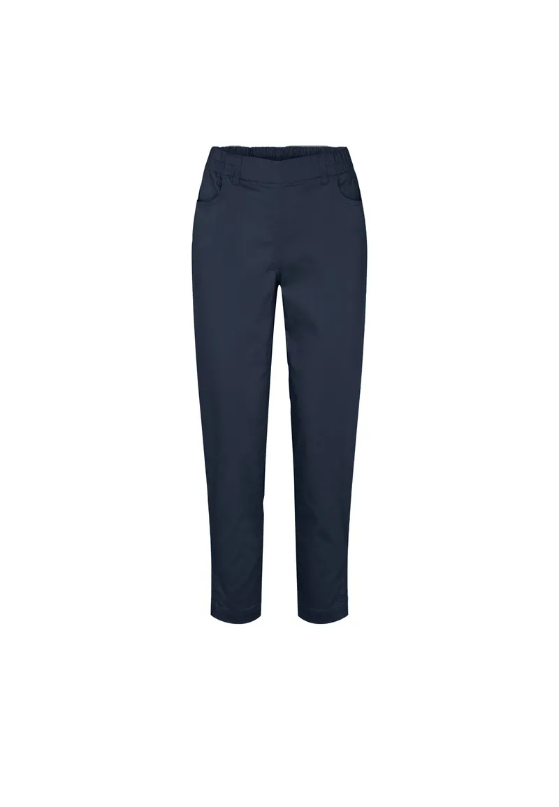 LAURIE LAURIE Damen vegan Hose Ellie Relaxed Short Length Navy, Extra dunkelblau, – Produktbild 1 von 2