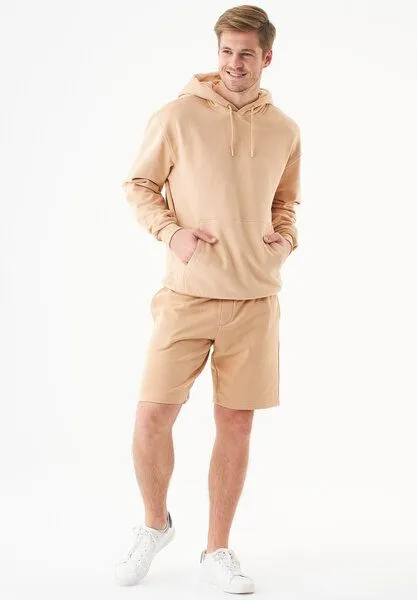 ORGANICATION ORGANICATION ESSENTIALS-SHADI- Shorts aus Bio-Baumwolle, Beige, – Produktbild 2 von 3