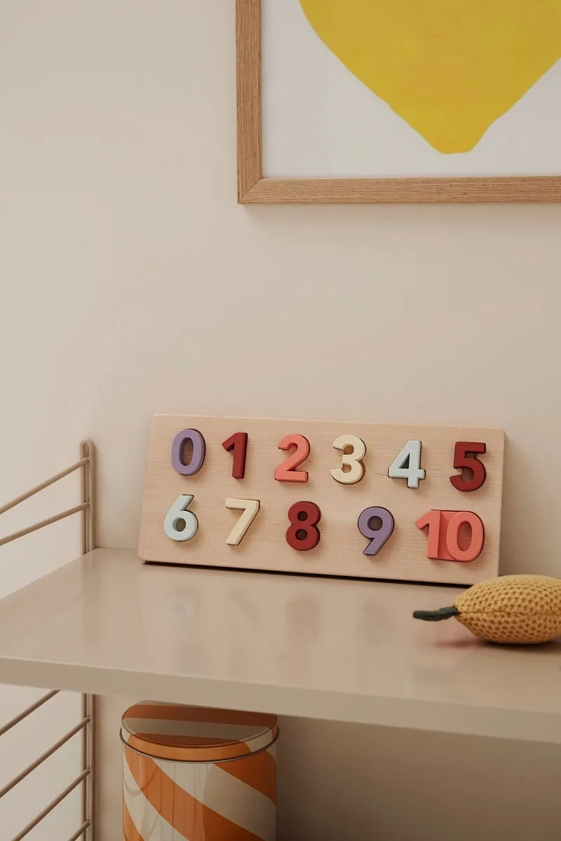 Kids Concept Holzpuzzle 0-10 – Produktbild 2 von 2