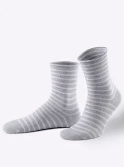 wäschepur Damen-Socken grau-meliert – Produktbild 1 von 1