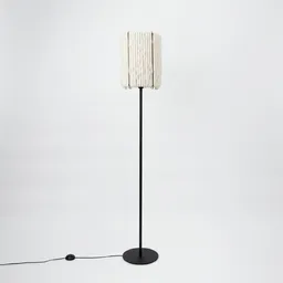 ALMUT von Wildheim ALMUT von Wildheim Stehlampe mit Lampenschirm Zylinder aus 100 % Wolle vom Tiroler Stein- und Bergschaf – Produktbild 1 von 1