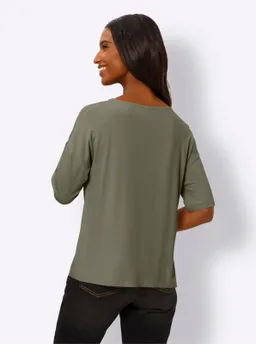 heine Kurzarmshirt khaki – Produktbild 1 von 1