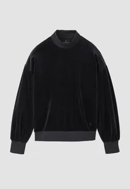 recolution recolution Damen vegan Sweatshirt Allium Schwarz – Produktbild 1 von 1