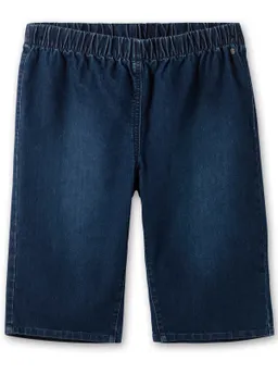 sheego Jeansbermudas dark blue denim – Produktbild 1 von 1