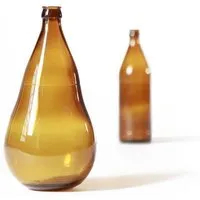 SAMESAME SAMESAME Bauchige Upcycling Vase aus Bierflasche – Produktbild 1 von 1