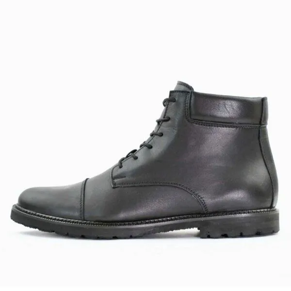 SORBAS SORBAS '93 Leder Stiefel zum Schnüren, Schwarz, – Produktbild 1 von 8
