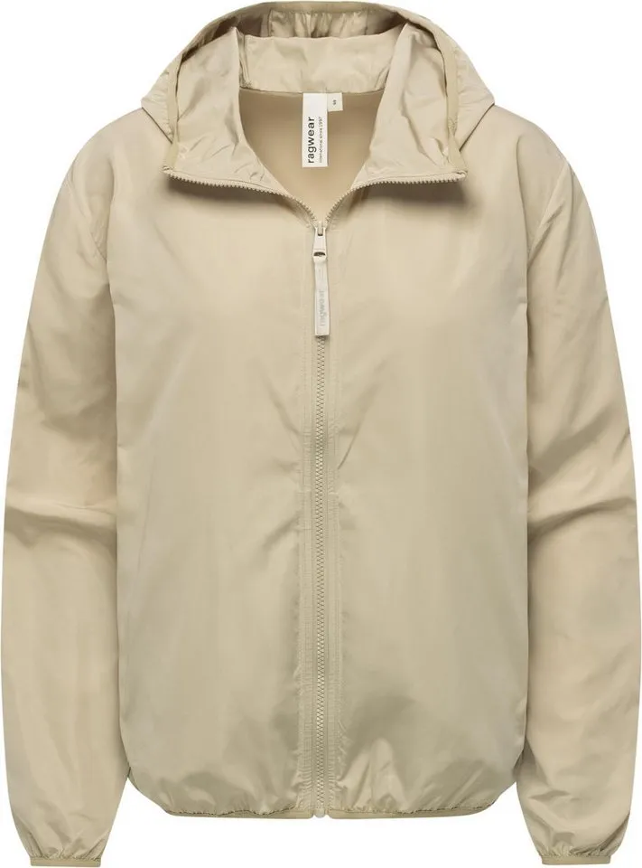 ragwear ragwear Outdoorjacke Vinzie C Extraleichte Übergangsjacke mit Kapuze, Beige|braun, – Produktbild 1 von 4