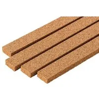 Kork-Deko Kork-Deko 2,26 €/m: Korkstreifen - 90 x 1 x 2,2 cm - Dehnungsfuge aus Kork 10er-Pack – Produktbild 1 von 1