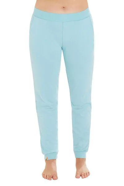 loud + proud loud + proud Damen Sweat Hose, GOTS-zertifiziert, Lagoon(blau), – Produktbild 1 von 2