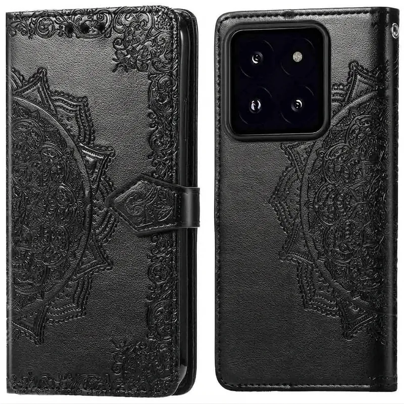 imoshion imoshion Mandala Klapphülle für das Xiaomi 14T Pro, Schwarz, – Produktbild 1 von 1